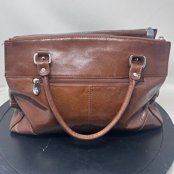 Ashwood Leather Satchel Brown United Kingdom - Picture 9 of 16